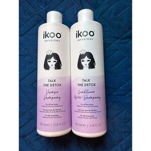 Ikoo Infusions Talk the Detox Shampoo & Conditioner